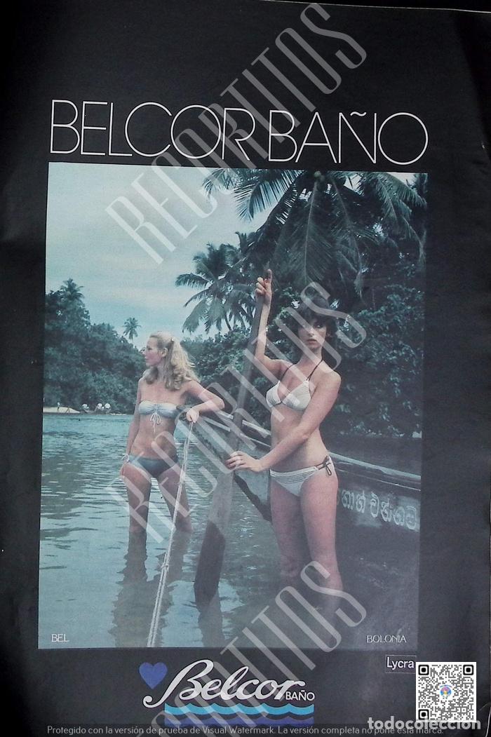 Collezionismo di Riviste e Giornali: ANUNCIO PUBLICIDAD LENCERIA BELCOR BA&Ntilde;O