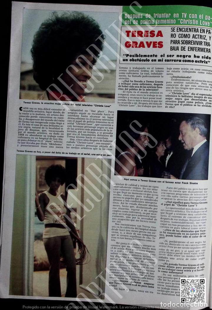 Collezionismo di Riviste e Giornali: TERESA GRAVES