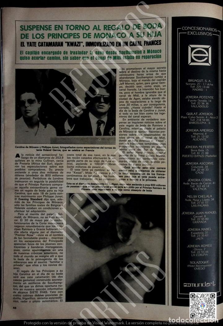 Coleccionismo de revistas y peri&oacute;dicos: CAROLINA DE MONACO