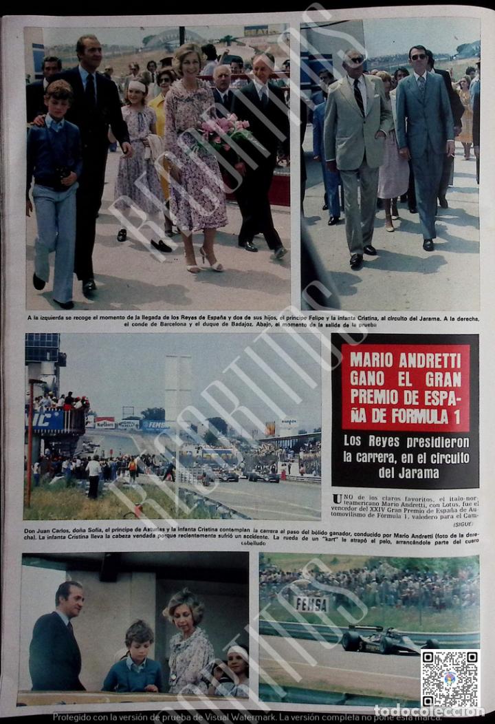 Sammeln von Zeitschriften und Zeitungen: MARIO ANDRETI LOS REYES MANOLO SANTANA