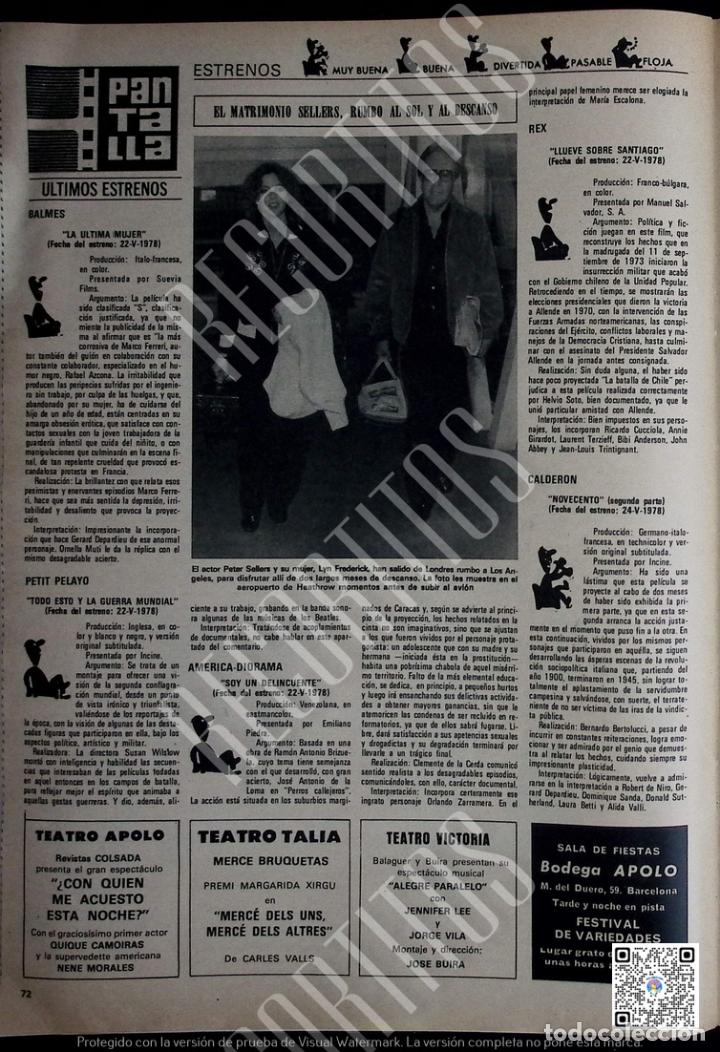 Coleccionismo de revistas y peri&oacute;dicos: PETER SELLERS