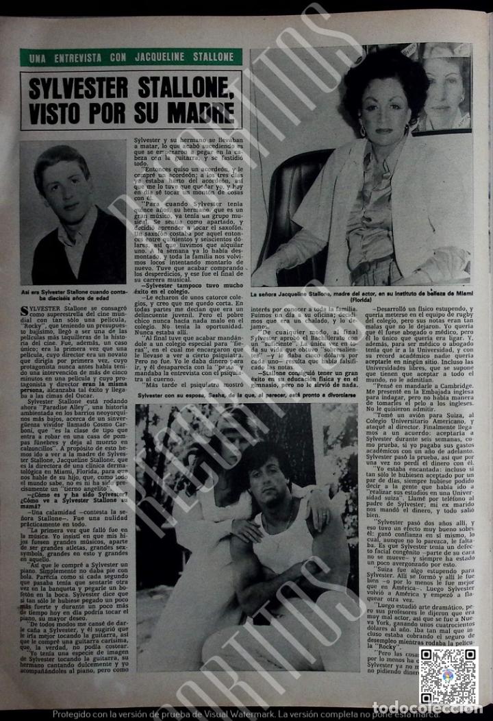 Coleccionismo de Revistas y Peri&oacute;dicos: SYLVESTER STALLONE