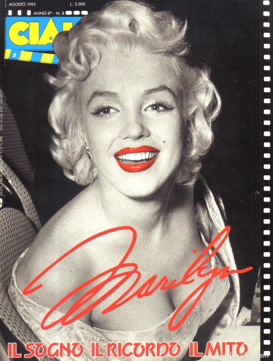 Coleccionismo de revistas y peri&oacute;dicos: CIAK REVISTA ITALIANA DEDICADA AL CINE 08/92 MARILYN MONROE 146 PAGINAS. MUY BUEN ESTADO