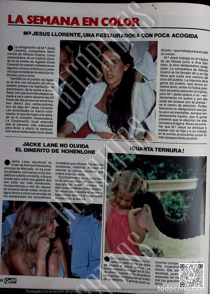 Colecionismo de Revistas e Jornais: JACKE LANE MARIA JESUS LLORENTE