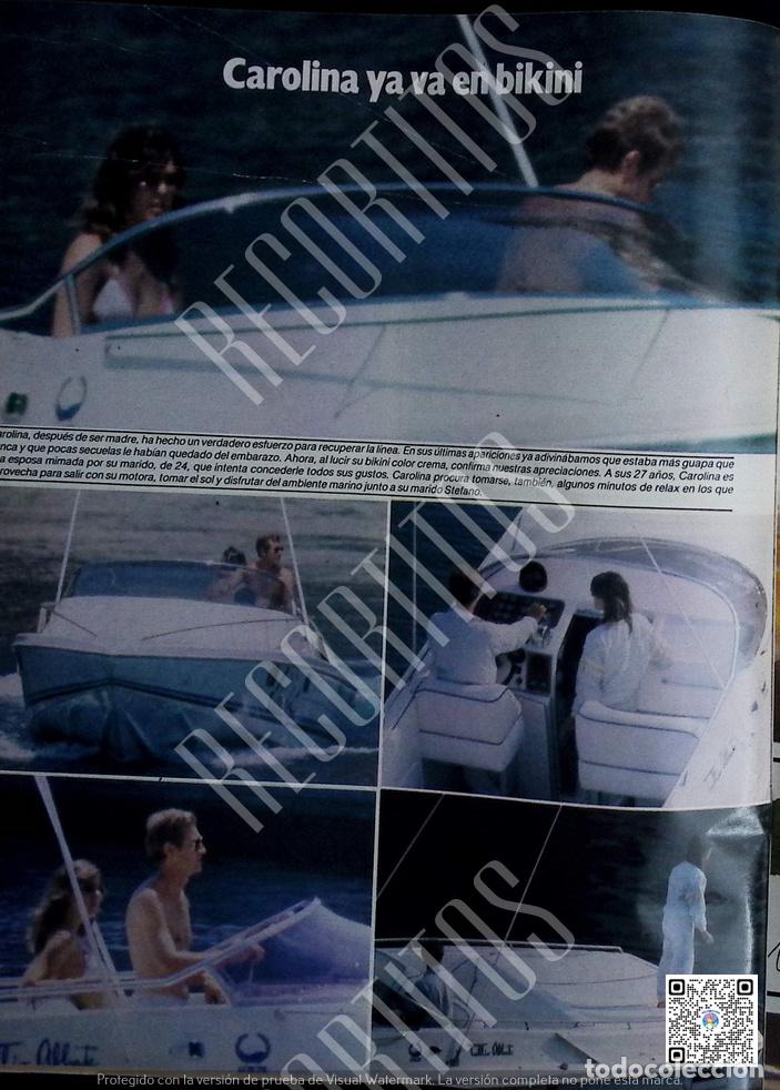 Colecionismo de Revistas e Jornais: CAROLINA DE MONACO EN BIKINI