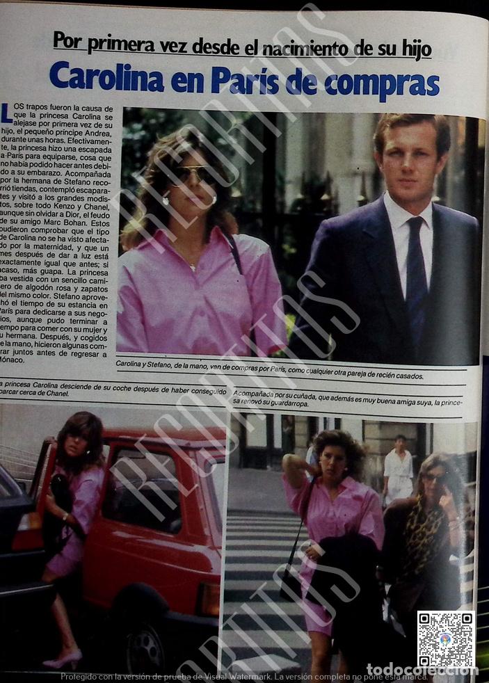 Coleccionismo de Revistas y Peri&oacute;dicos: carolina de monaco stefano casiraghi