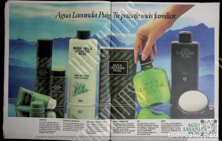 Colecionismo de Revistas e Jornais: ANUNCIO AGUA LAVANDA DE PUIG
