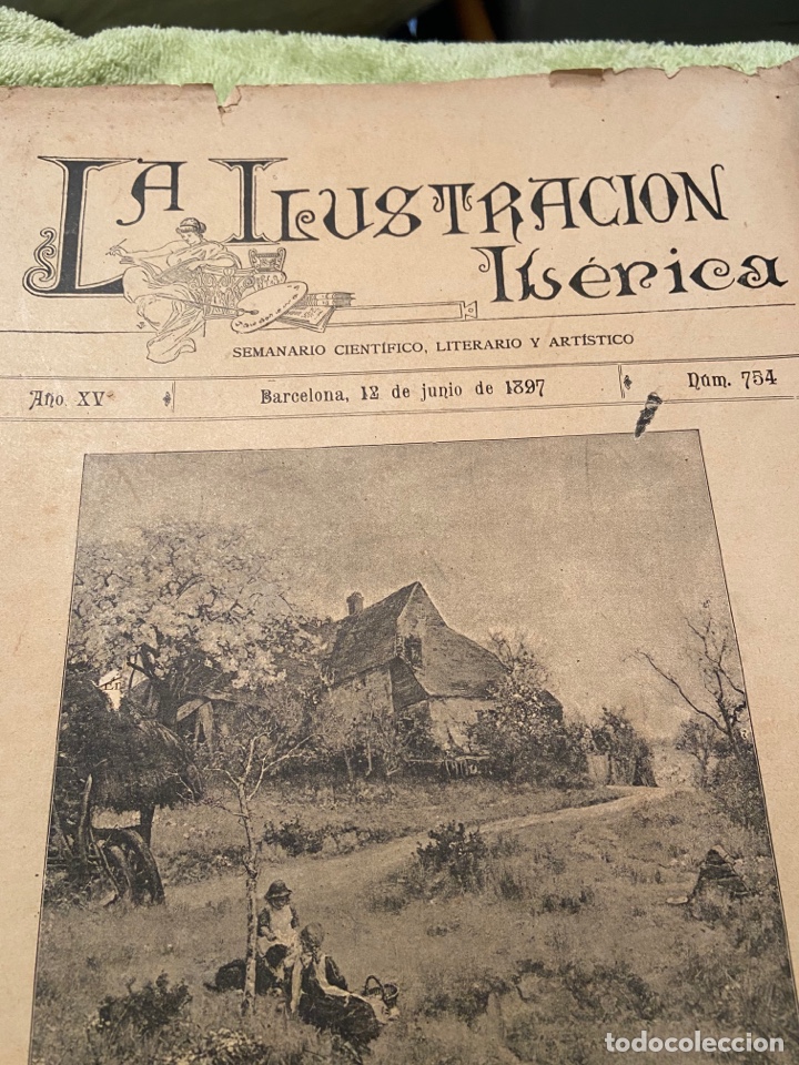 Coleccionismo de Revistas y Peri&oacute;dicos: La Ilustraci&oacute;n Ib&eacute;rica 1897-1898 15 ejemplares