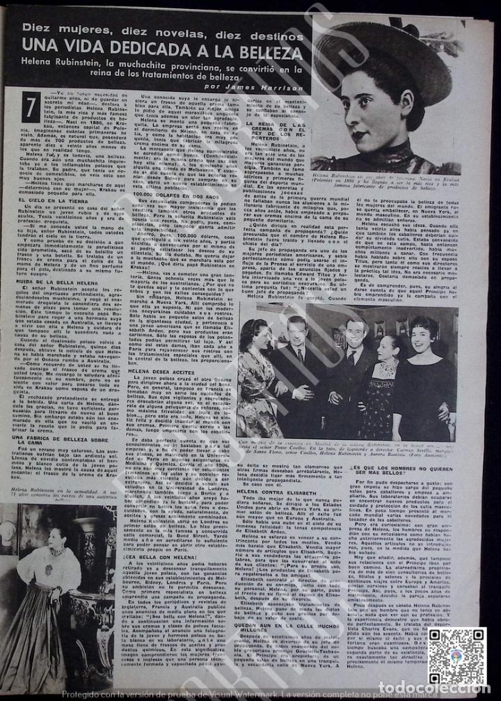 Coleccionismo de Revistas y Peri&oacute;dicos: HELENA RUBINSTEIN CARMEN SEVILLA AURORA BAUTISTA