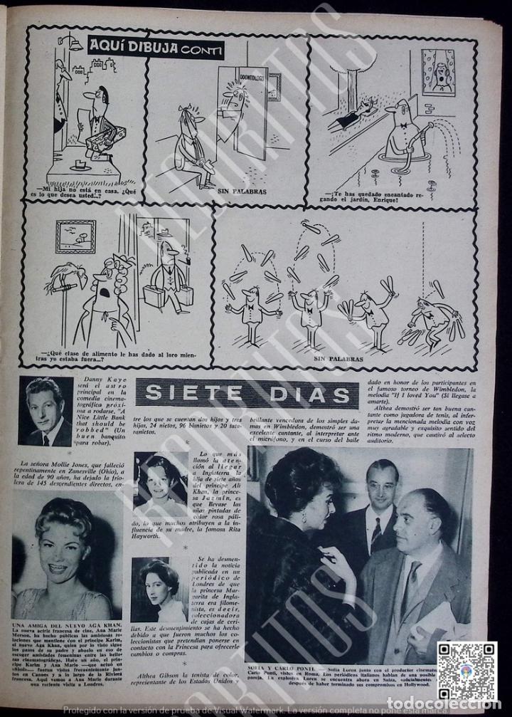 Coleccionismo de Revistas y Peri&oacute;dicos: DANNY KAYE SOFIA LOREN ANA MARIE MERSON YASMINE KHAN
