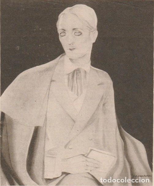 Coleccionismo de Revistas y Peri&oacute;dicos: Espa&ntilde;oles: &Aacute;lvarez Cienfuegos / por Azor&iacute;n - 1928