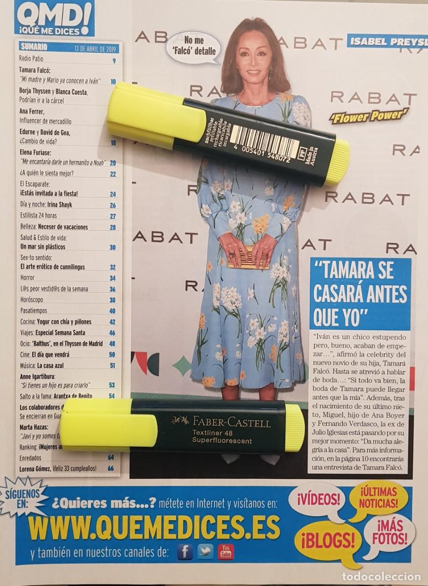 Coleccionismo de Revistas y Peri&oacute;dicos: Reportaje Isabel Preysler 13.04.2019