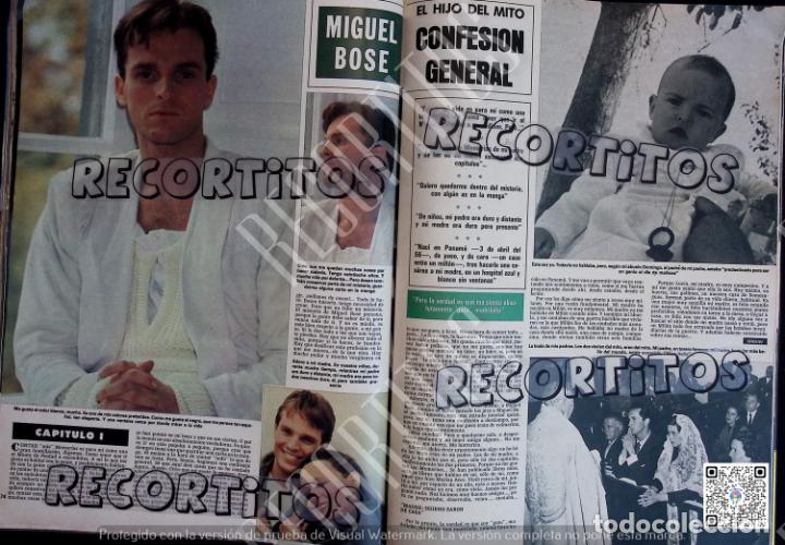 Coleccionismo de Revistas y Peri&oacute;dicos: MIGUEL BOSE CONFESIONES EN HOLA CAPITULO 1 LUCIA BOSE