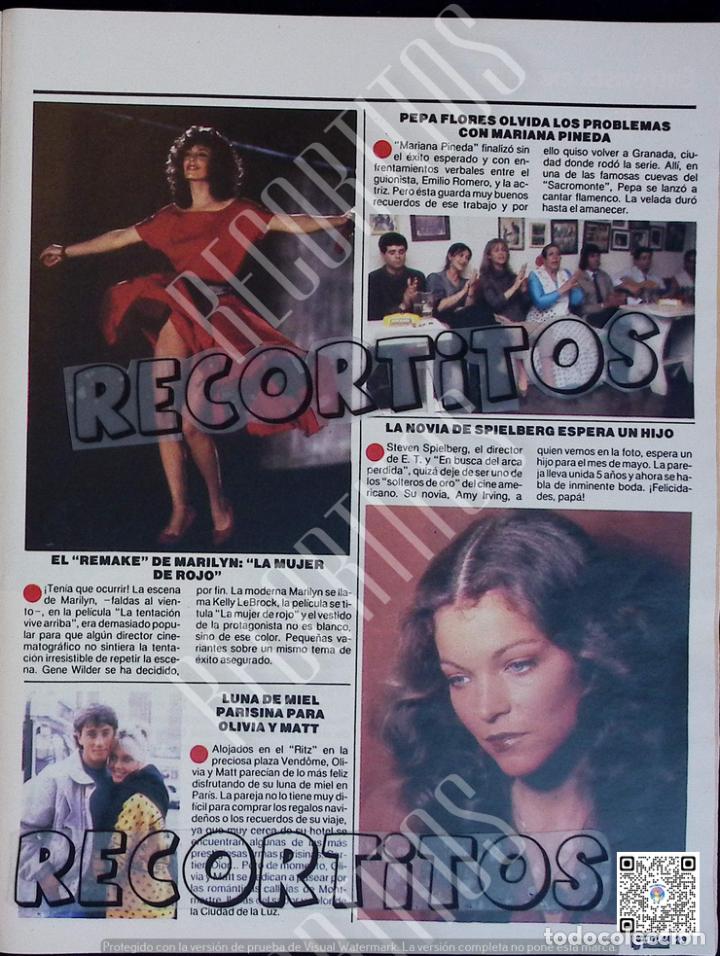 Coleccionismo de Revistas y Peri&oacute;dicos: OLIVIA NEWTON JOHN KELLY LEBROCK AMY IRVING PEPA FLORES MARISOL