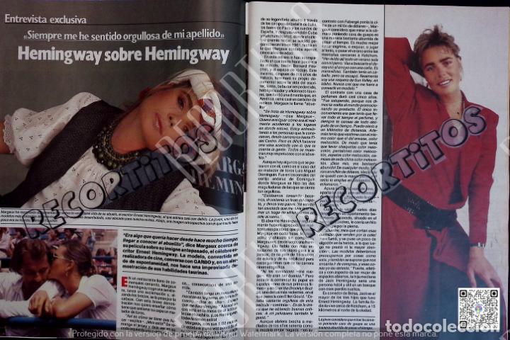 Coleccionismo de Revistas y Peri&oacute;dicos: MARGAUX HEMINGWAY EL CORTE INGLES