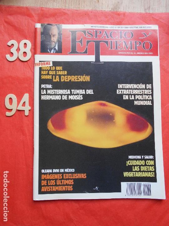 Collectionnisme de Revues et Journaux: REVISTA ESPACIO TIEMPO N&ordm; 38 1994