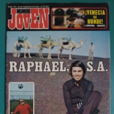 Coleccionismo de Revistas y Periódicos: MUNDO JOVEN N° 178. RAPHAEL.. Lote 380409104