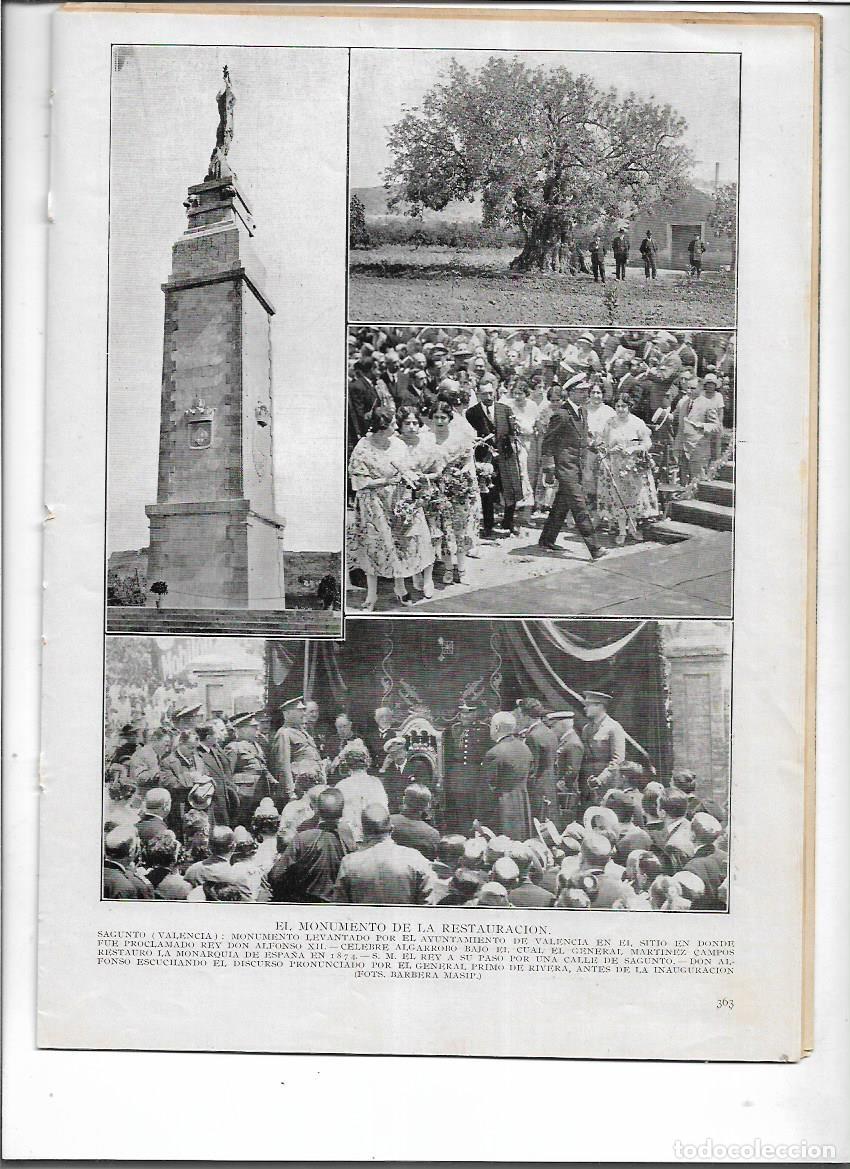 Colecionismo de Revistas e Jornais: 1927 BASURTO HOSPITAL CIVIL SAGUNTO MONUMENTO DE RESTAURACION BCNA CASAS BARATAS ENTREGA KELVINATOR