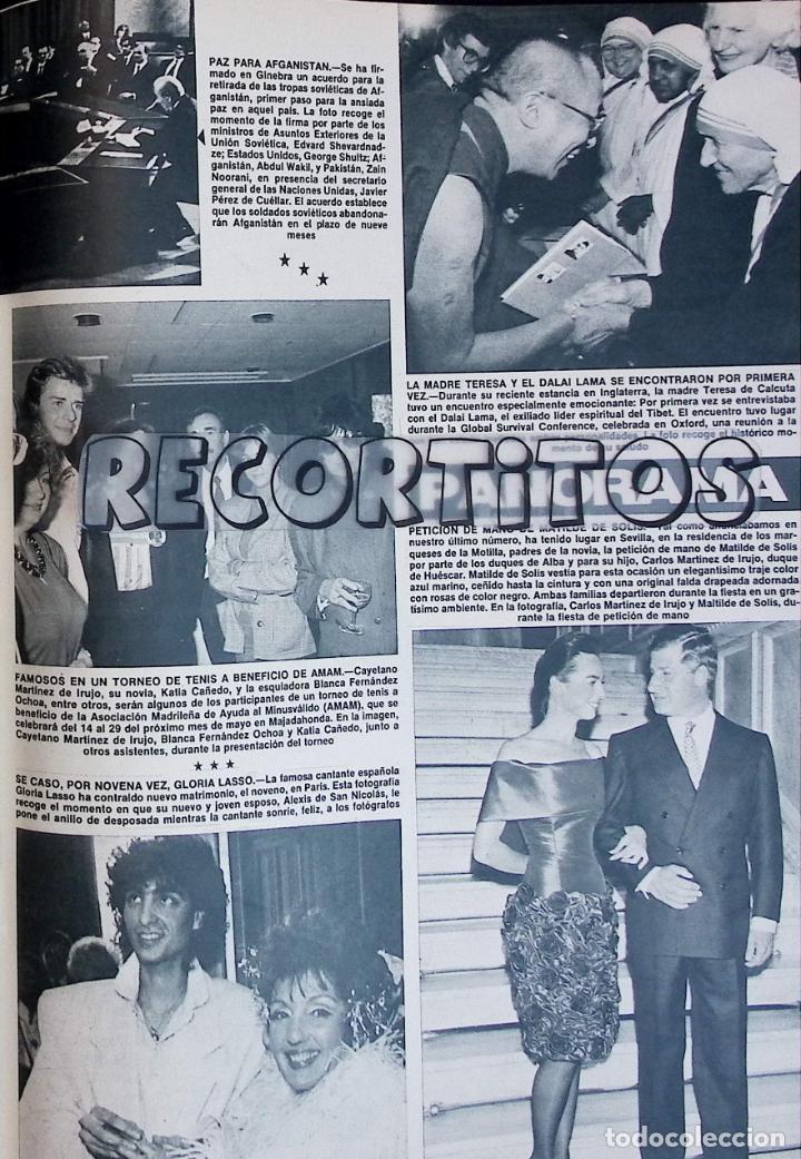 Sammeln von Zeitschriften und Zeitungen: duque de alba gloria lasso madre teresa de calcuta dalai lama