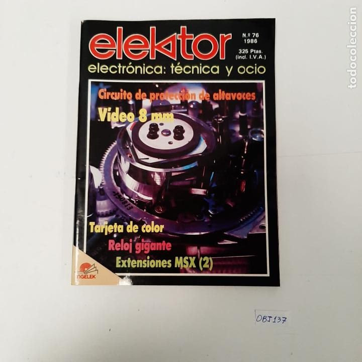 Coleccionismo de revistas y peri&oacute;dicos: Elektor - Foto 1