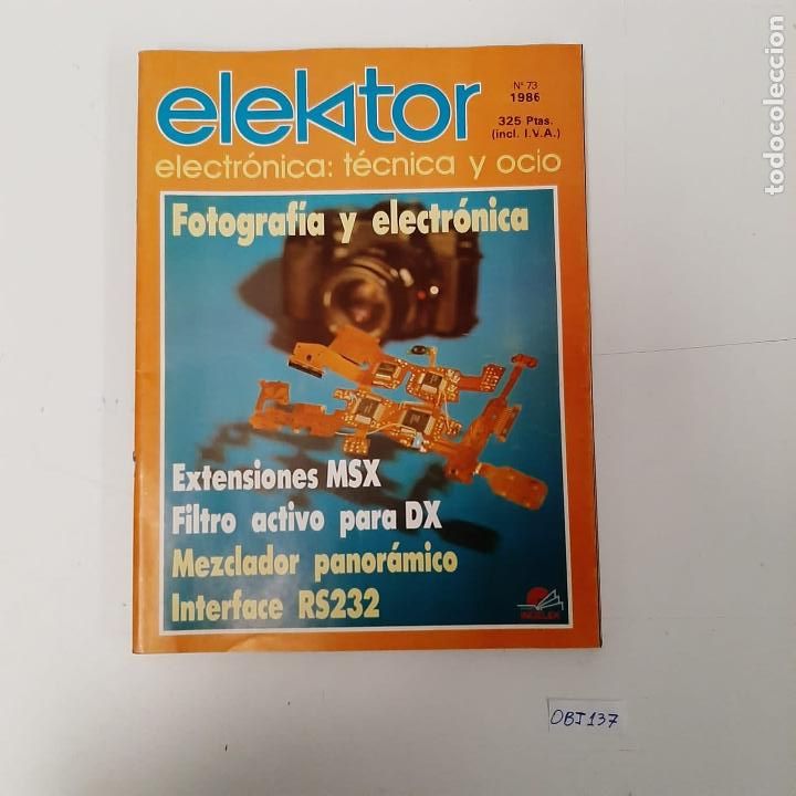 Coleccionismo de revistas y peri&oacute;dicos: Elektor - Foto 1