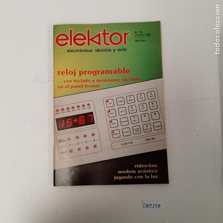 Coleccionismo de revistas y peri&oacute;dicos: Elektor - Foto 1