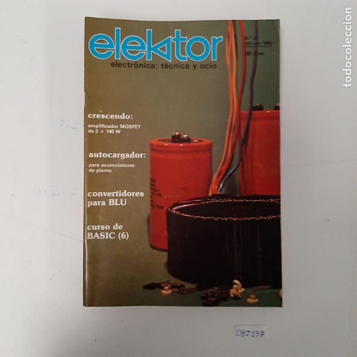 Coleccionismo de revistas y peri&oacute;dicos: Elektor - Foto 1