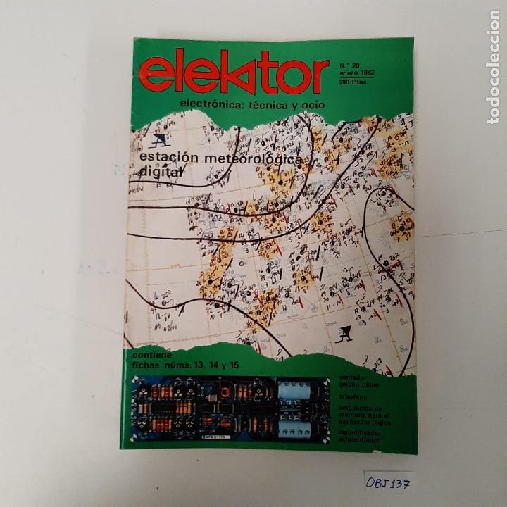 Coleccionismo de revistas y peri&oacute;dicos: Elektor - Foto 1