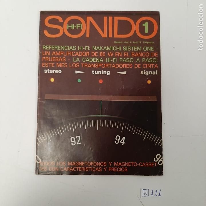 Collezionismo di Riviste e Giornali: Sonido