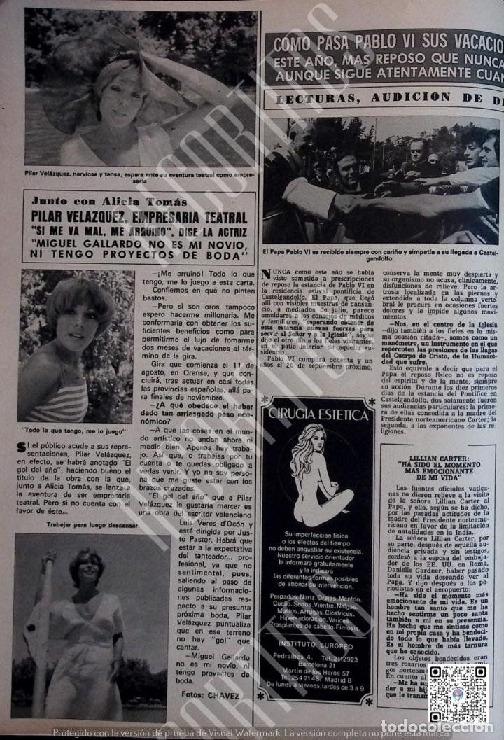 Coleccionismo de revistas y peri&oacute;dicos: pilar velazquez