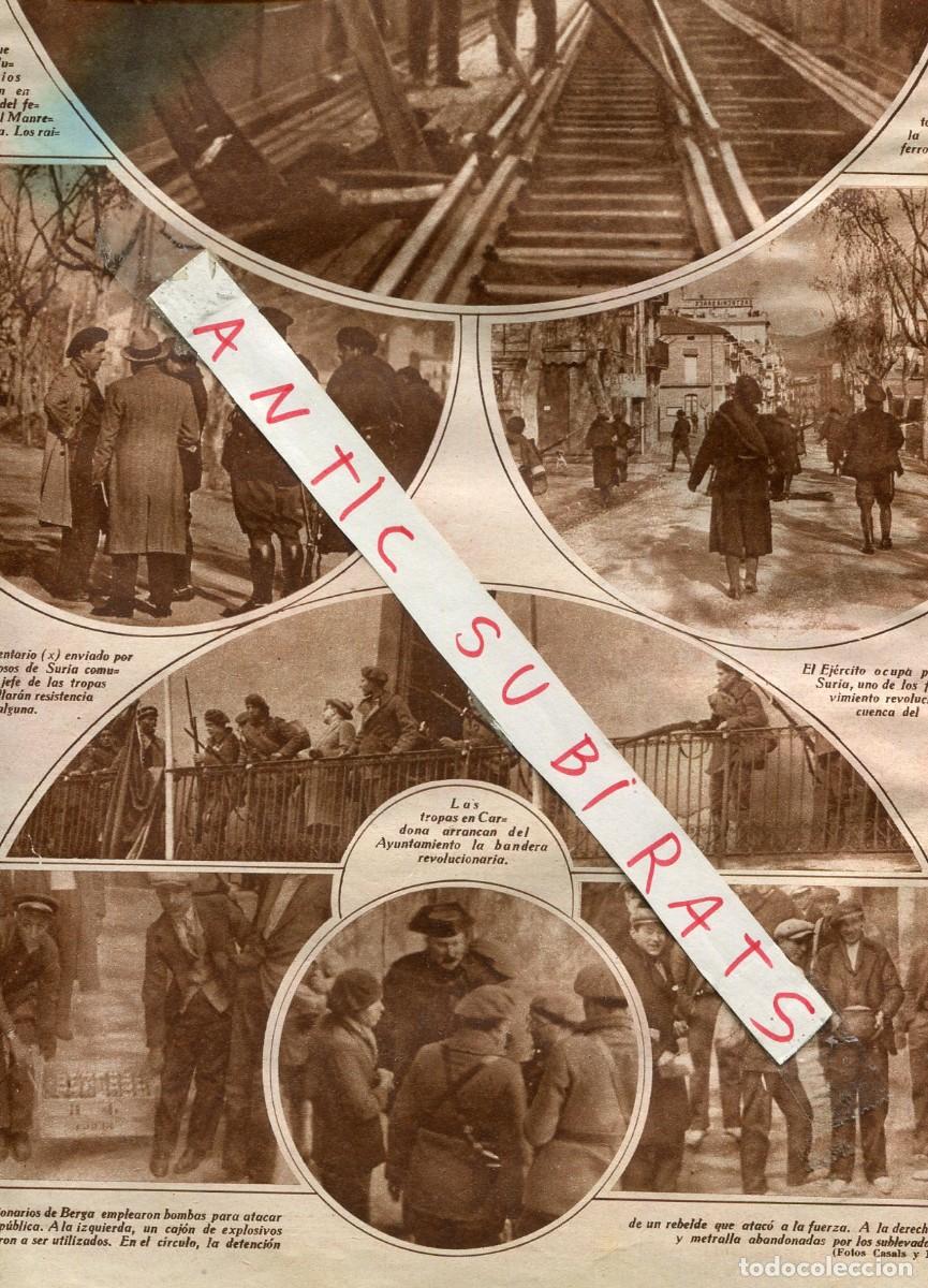 Collezionismo di Riviste e Giornali: REVISTA A&Ntilde;O 1932 FOTOS DE LA REVOLUCION EN SURIA CARDONA BERGA BARRIADA DE LA TORRATXA BARCELONA