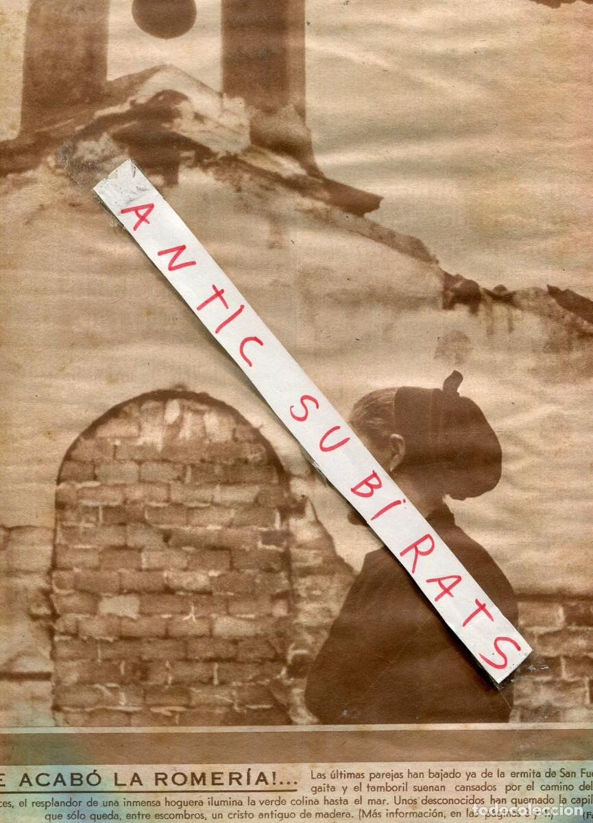 Coleccionismo de revistas y peri&oacute;dicos: REVISTA A&Ntilde;O 1933 ERMITA DE SAN FUENTES SANFUENTES BILBAO SANTA LUCIA LA PARRA ARENAS DE SAN PEDRO