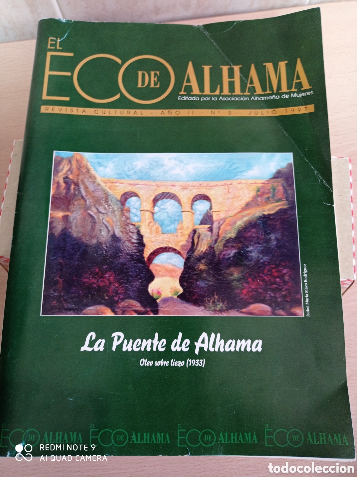 Coleccionismo de Revistas y Peri&oacute;dicos: REVISTA ECO DE ALHAMA ALMER&Iacute;A NUM. 3 JULIO 1997