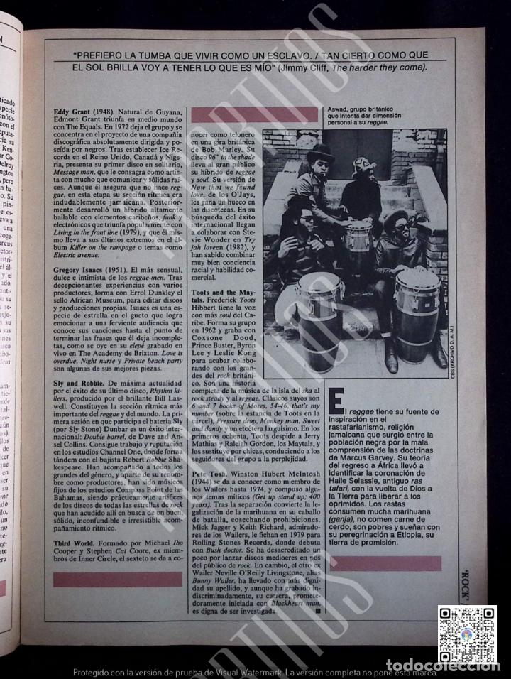 Coleccionismo de Revistas y Peri&oacute;dicos: ASWAD BOB MARLEY