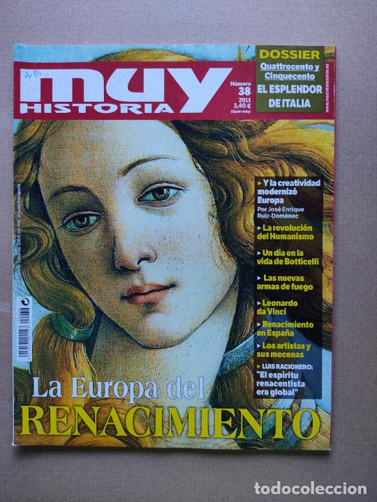 Coleccionismo de Revistas y Peri&oacute;dicos: REVISTA MUY HISTORIA N&ordm; 38 A&Ntilde;O 2011 LA EUROPA DEL RENACIMIENTO