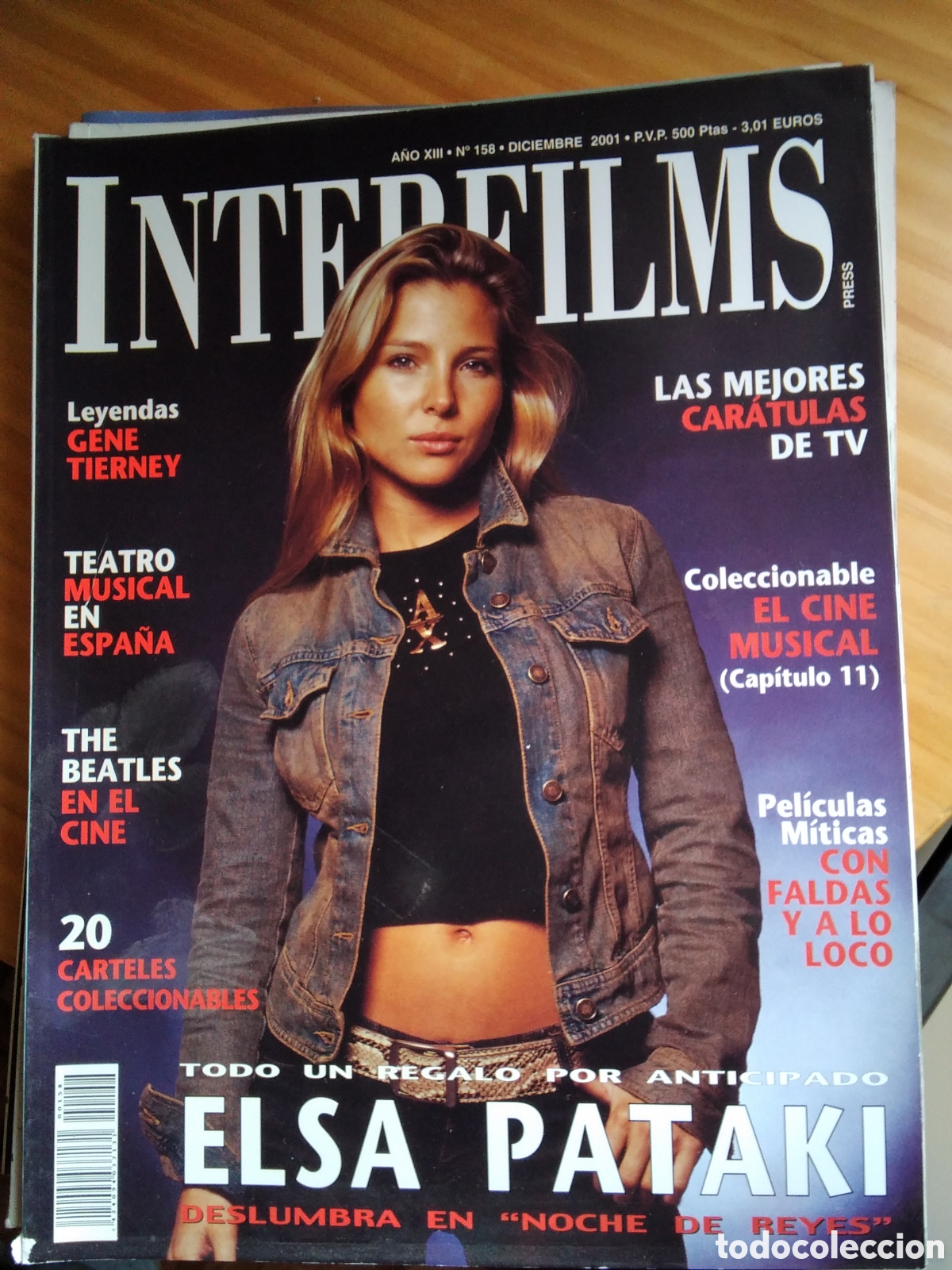 Collection Magazines and Newspapers: Interfilms revista de cine n&uacute;mero 158 portada Elsa Pataky