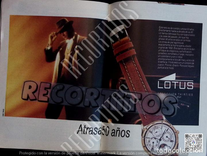 Collection Magazines and Newspapers: ANUNCIO LOTUS