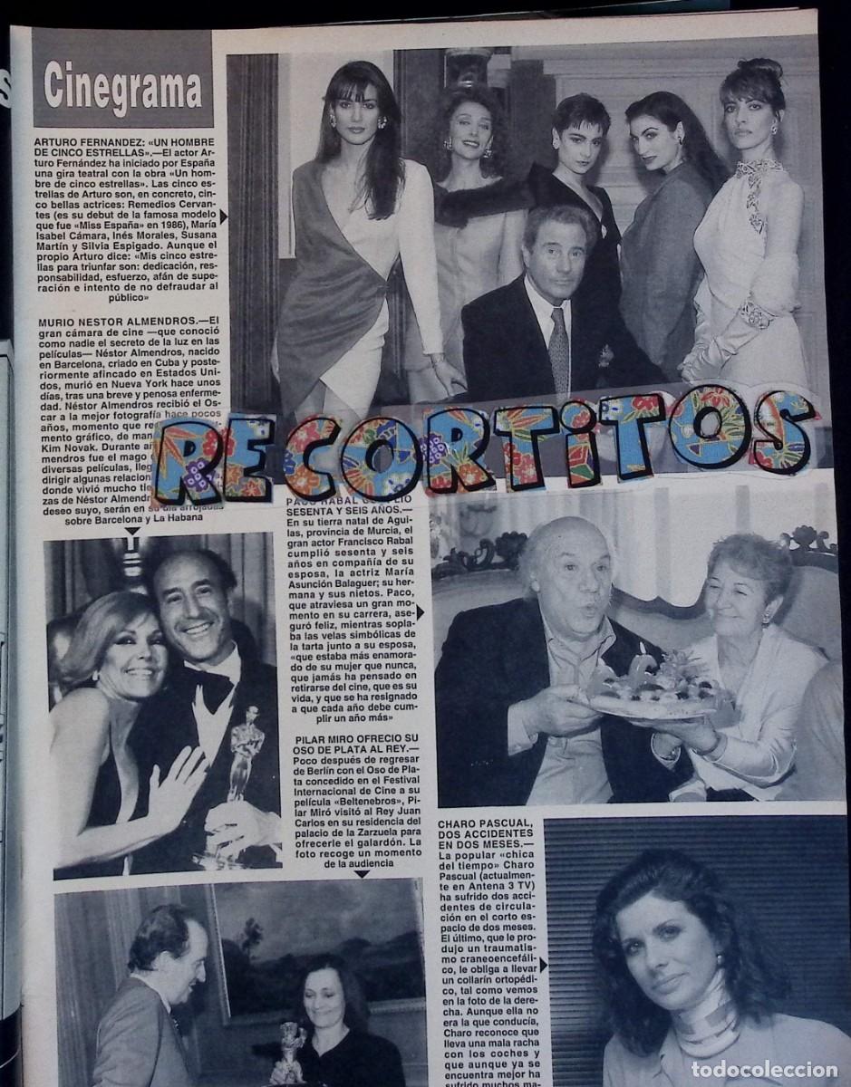Sammeln von Zeitschriften und Zeitungen: REMEDIOS CERVANTES MISS ESPA&Ntilde;A