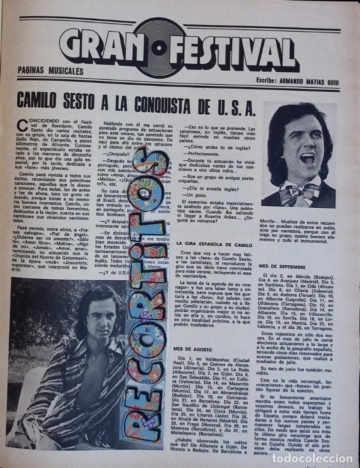 Coleccionismo de revistas y peri&oacute;dicos: CAMILO SESTO BARBARA REY