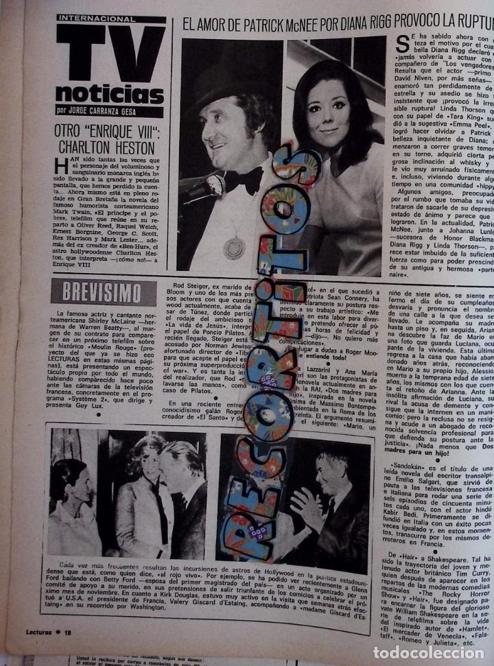 Collection Magazines and Newspapers: patrick mcnee diana rigg glenn ford