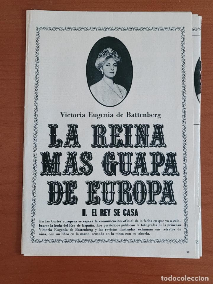 Coleccionismo de Revistas y Peri&oacute;dicos: Recortes Reina Victoria Eugenia