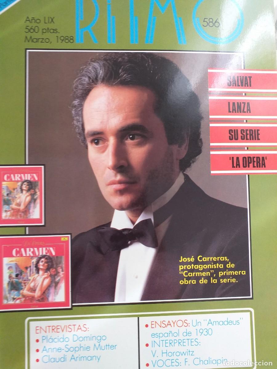 Collection Magazines and Newspapers: ritmo n&ordm; 586 marzo 1988