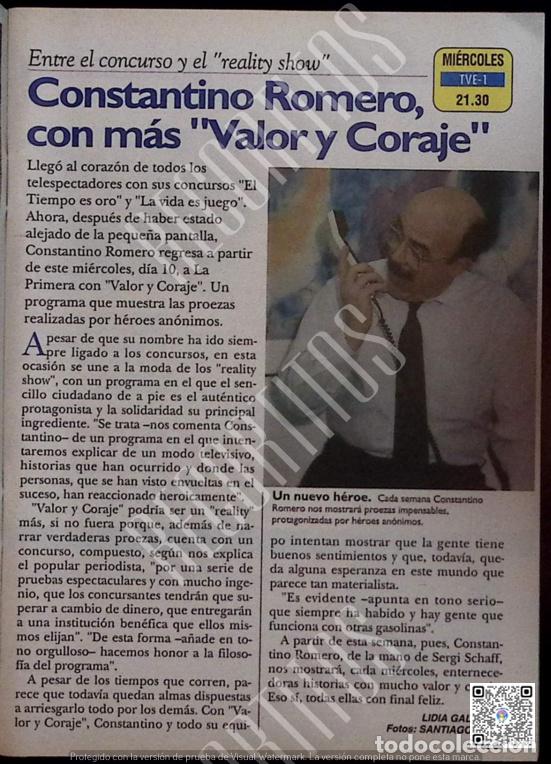 Coleccionismo de revistas y peri&oacute;dicos: CONSTANTINO ROMERO