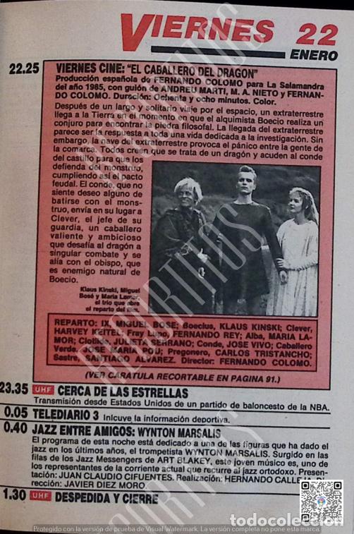 Coleccionismo de Revistas y Peri&oacute;dicos: MIGUEL BOSE KLAUS KINSKI