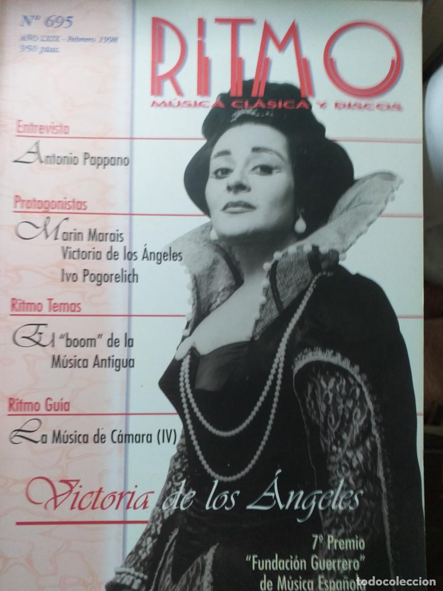 Collezionismo di Riviste e Giornali: ritmo n&ordm; 695 febrero 1998