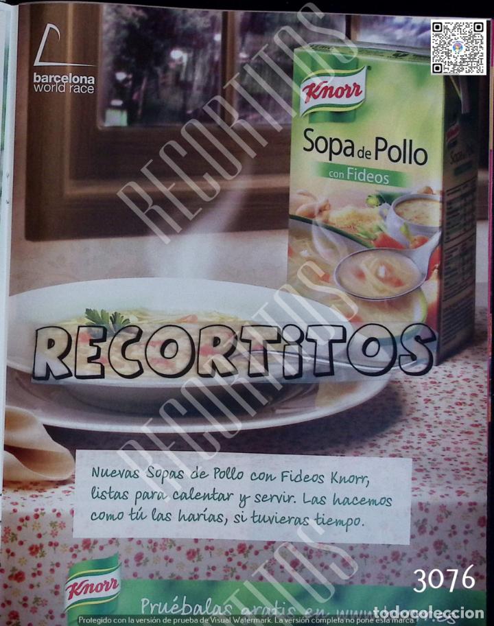 Collectionnisme de Revues et Journaux: ANUNCIO SOPAS KNORR