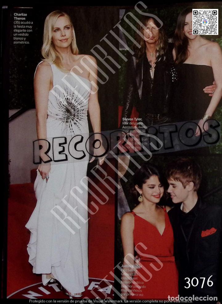 Collectionnisme de Revues et Journaux: CHARLIZE THERON STEVEN TYLER LIV JUSTIN BIEBER SELENA GOMEZ