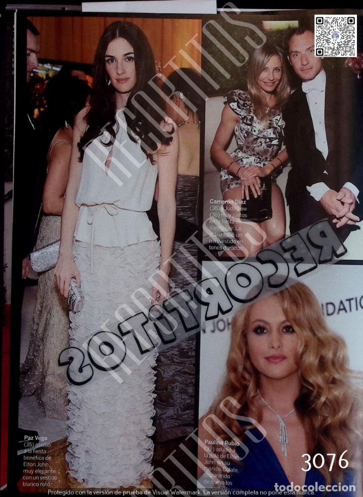 Collectionnisme de Revues et Journaux: CAMERON DIAZ JUDE LAW PAULINA RUBIO PAZ VEGA