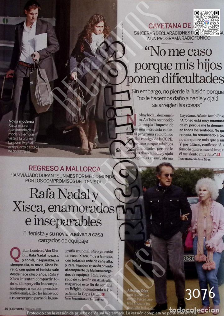 Collectionnisme de Revues et Journaux: CAYETANA DE ALBA DUQUESA RAFA NADAL