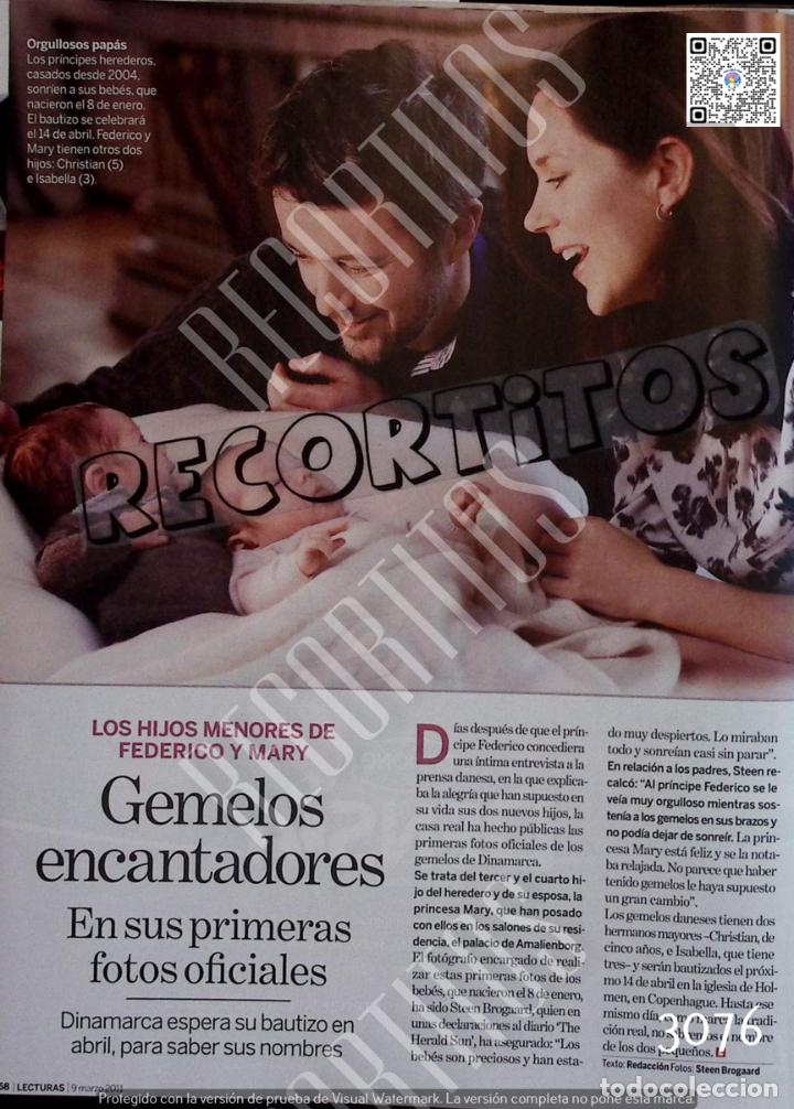 Coleccionismo de revistas y peri&oacute;dicos: MARY DONALDSON NORUEGA METTE MARIT DINAMARCA